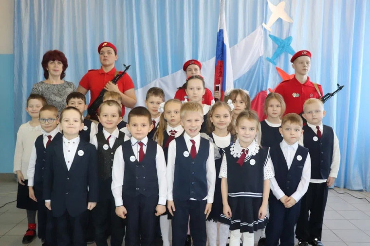 Посвящение в "ОРЛЯТА РОССИИ", в «ДВИЖЕНИЕ ПЕРВЫХ»..
